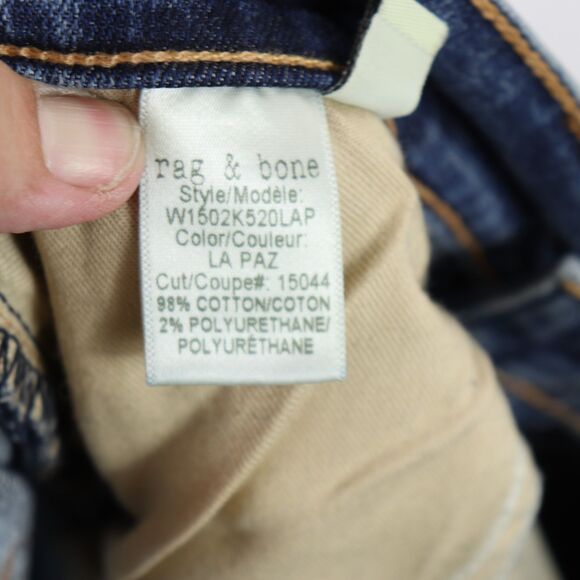 Rag & Bone Skinny Distressed Jeans size 27 - Picture 5 of 5